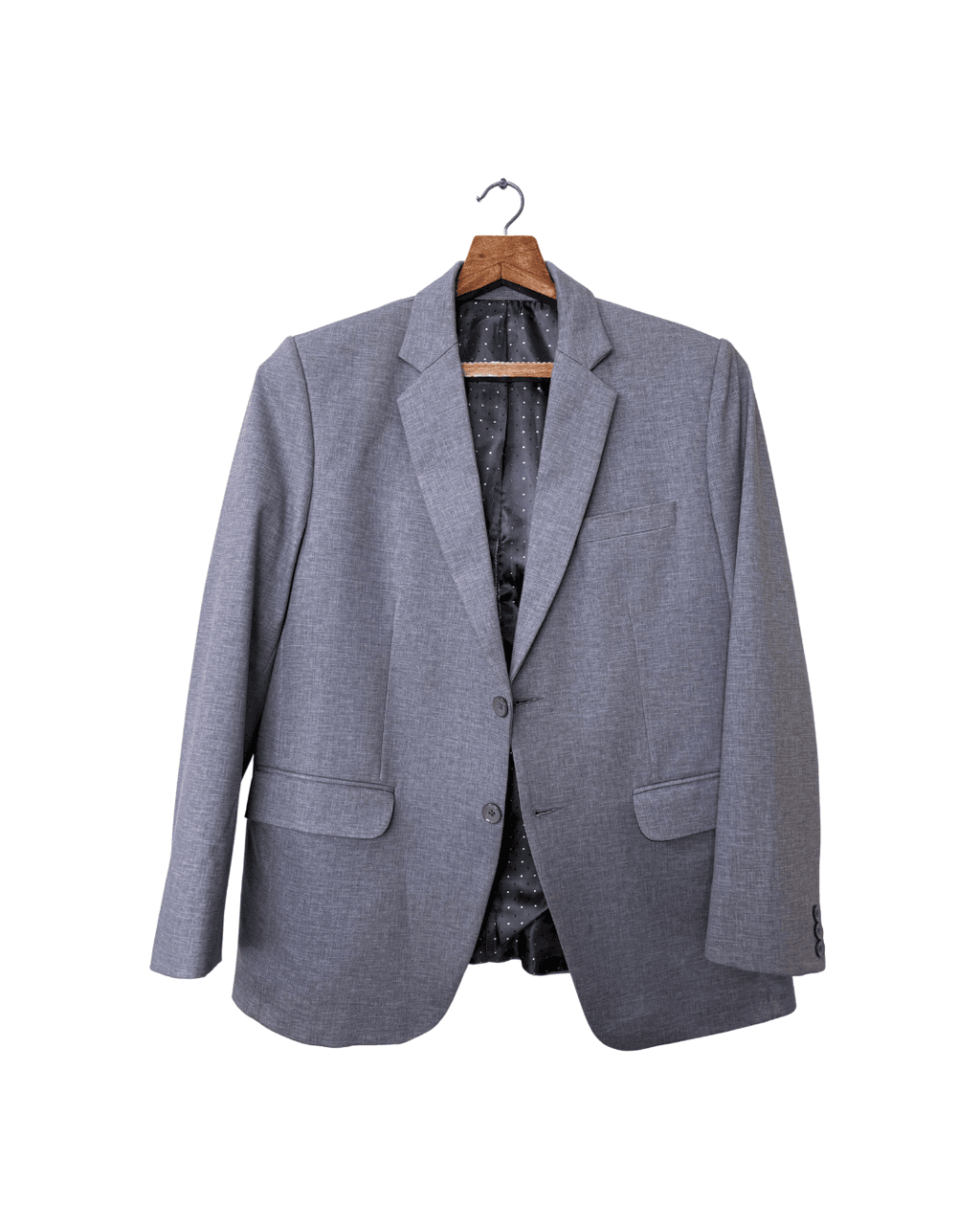 Burlingtons-Grey Blazer Custom Made