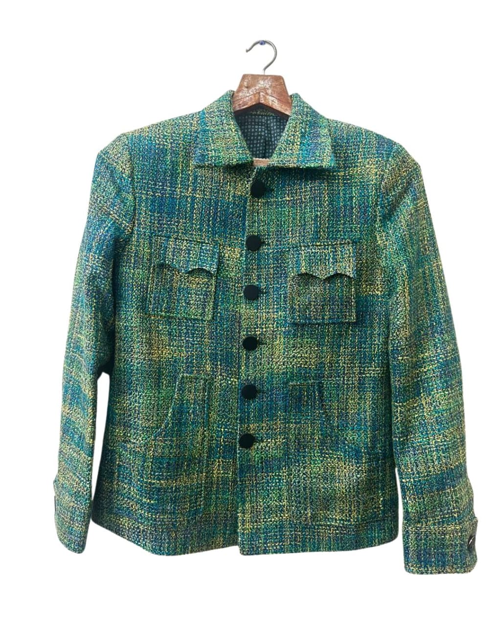 Sagar Nahalani-Tweed Blazer- Sagar Nahalani