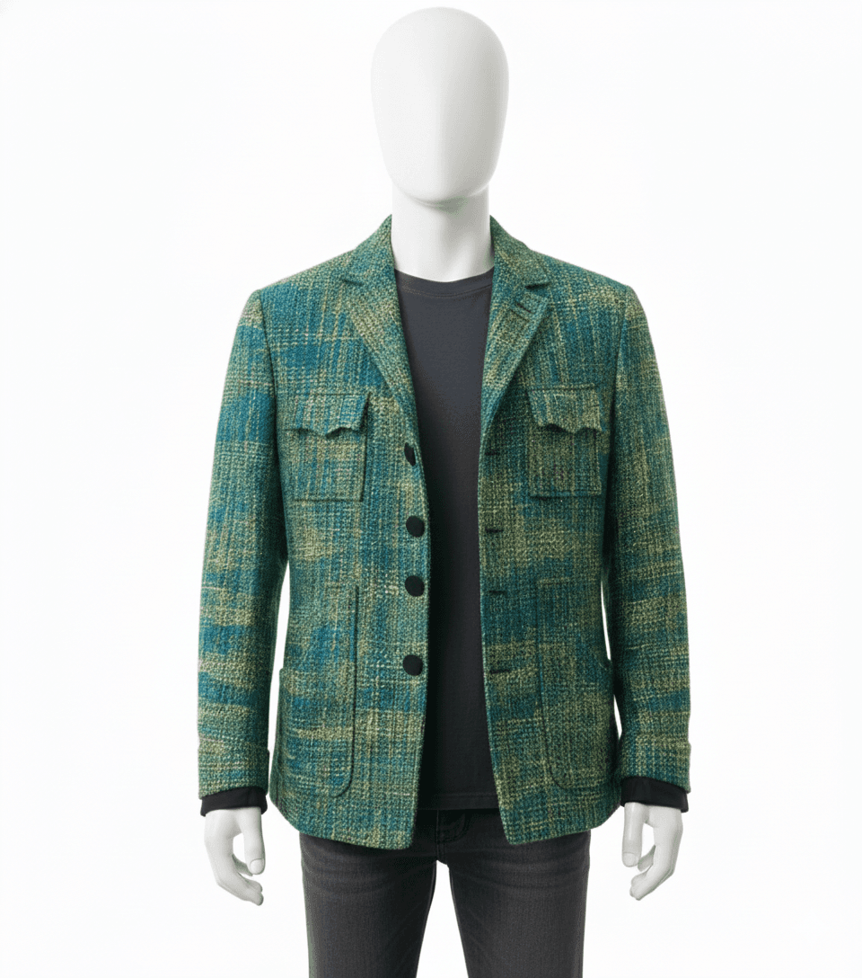 Sagar Nahalani-Tweed Blazer- Sagar Nahalani