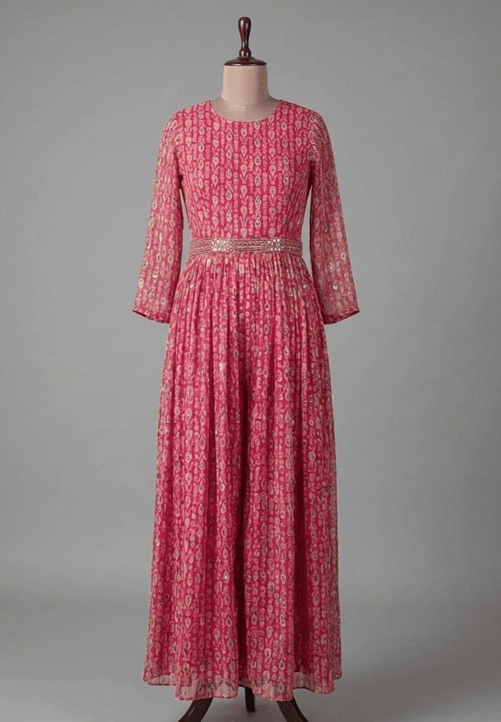 Basanti Kape aur Koffee-Chic Pink Jumpsuit