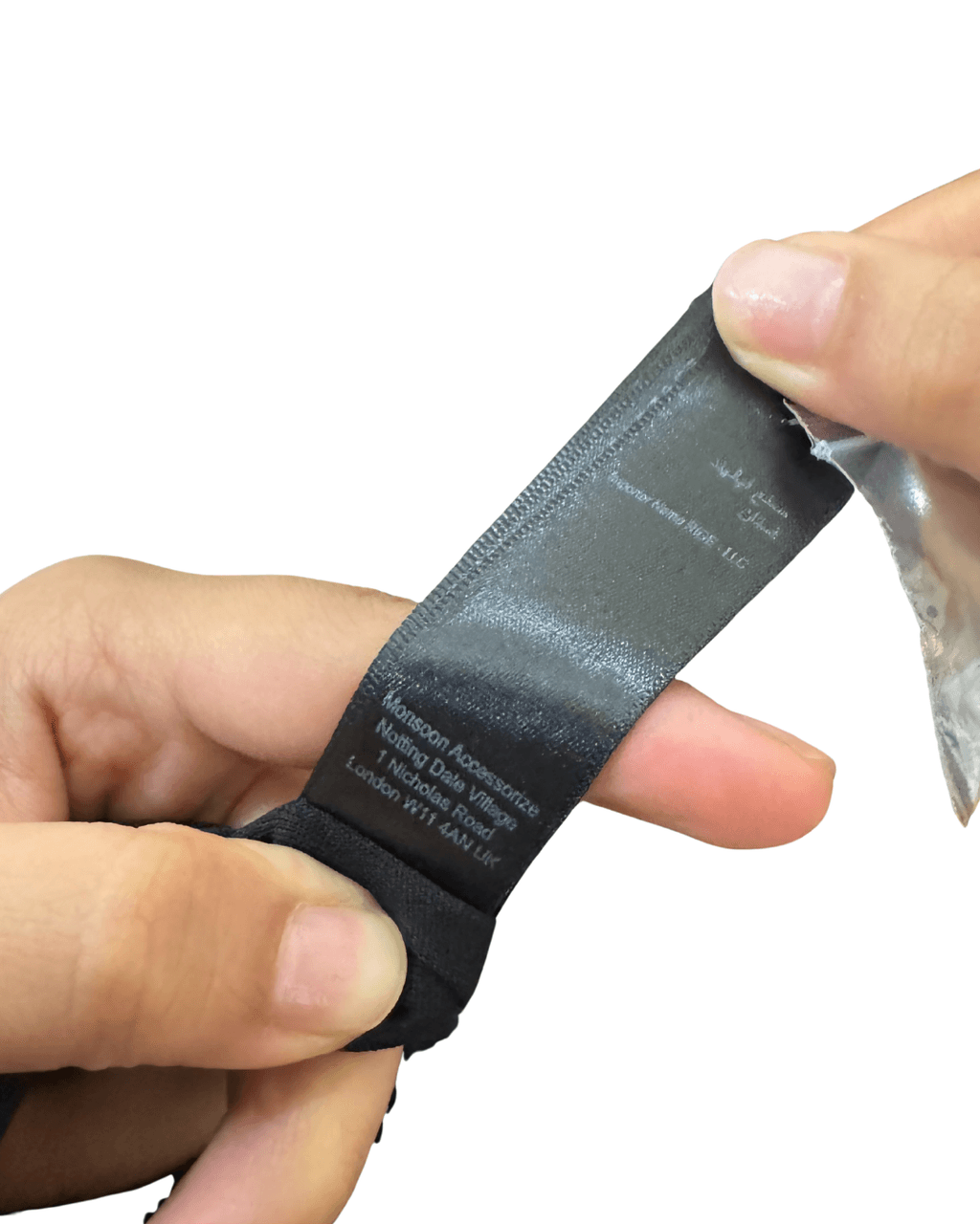 Monsoon-Sequin black Camo shor