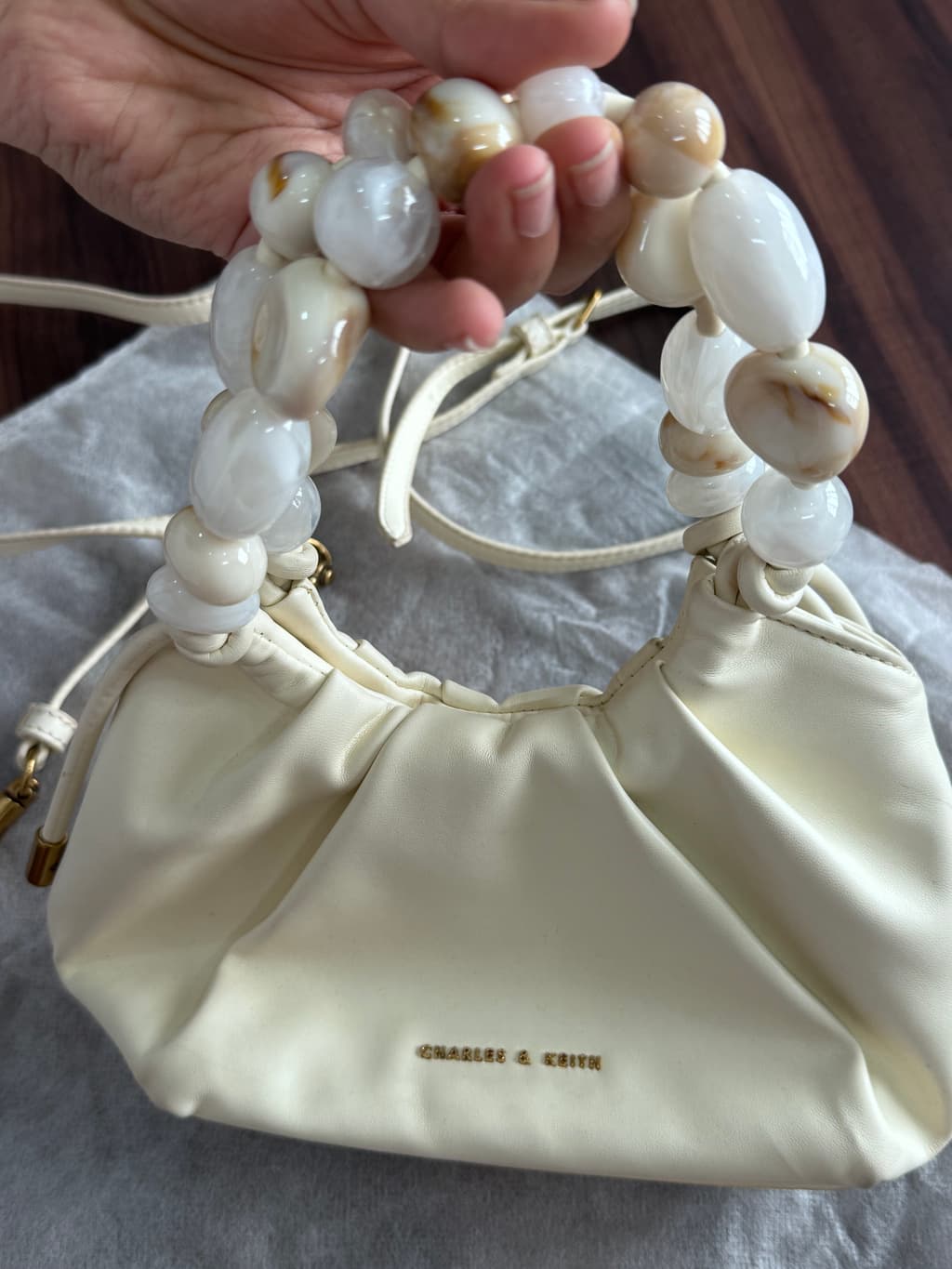 Charles and Keith-Charles & Keith Beaded Bag