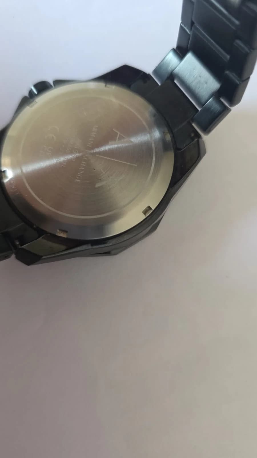 Armani Exchange-Armani Exchange Men's Black Stainless Steel Watch