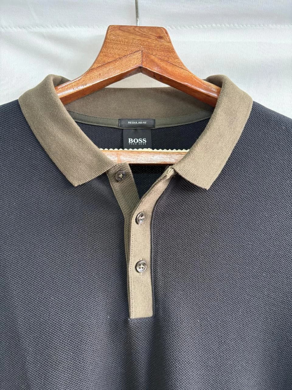 Hugo Boss-BOSS Contrast-Collar Regular-Fit Polo Shirt