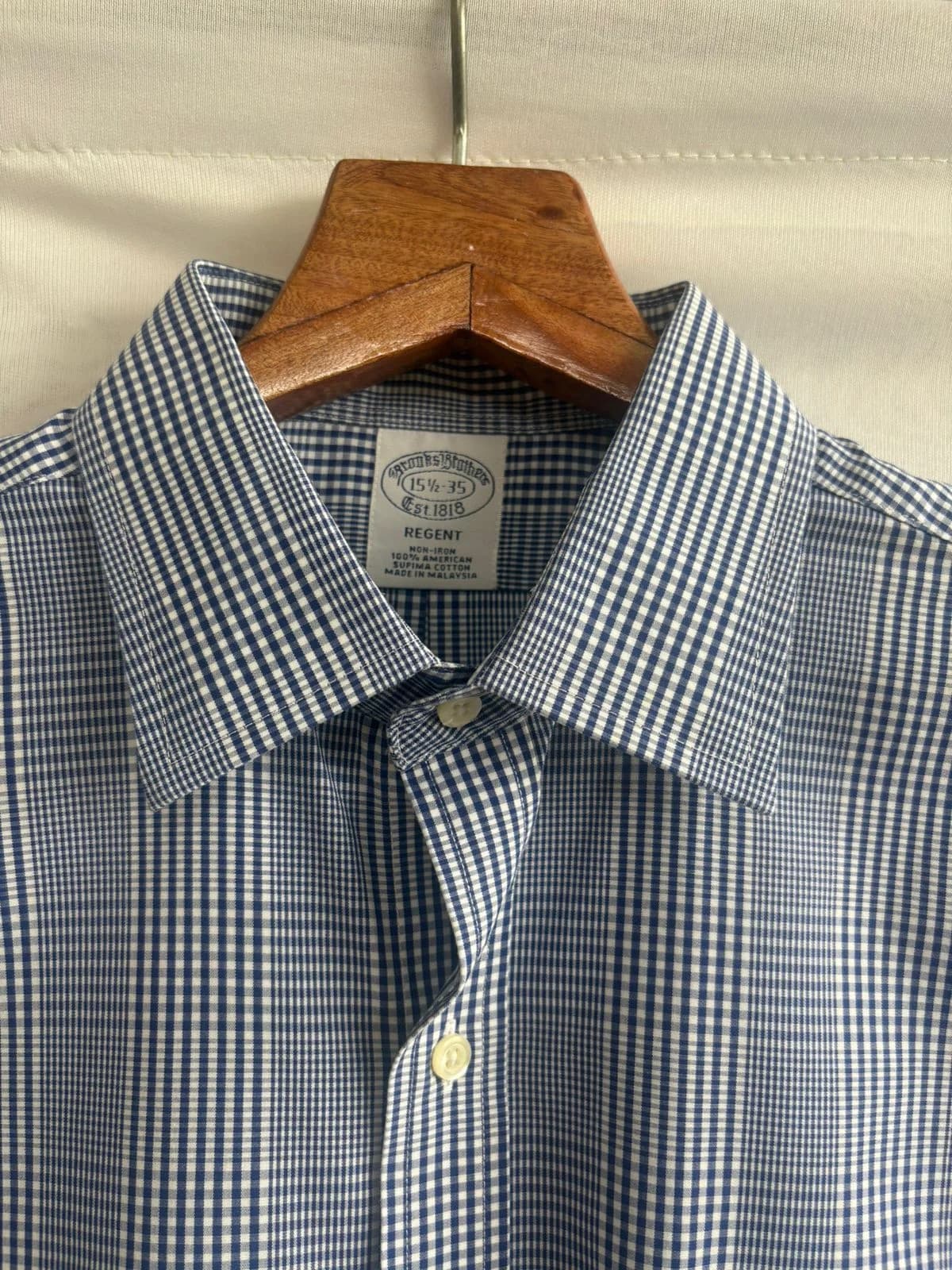 Brooks Brothers-Brooks Brothers Regent Fit Gingham Shirt