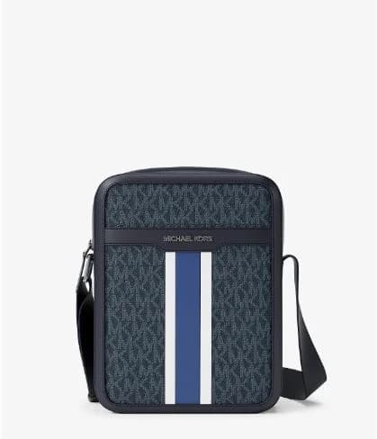 Michael Kors-Michael Kors Cooper Signature Logo Flight Bag